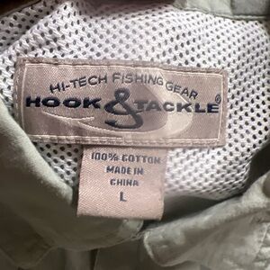 Hook & Tackle Fishing Shirt men’s L